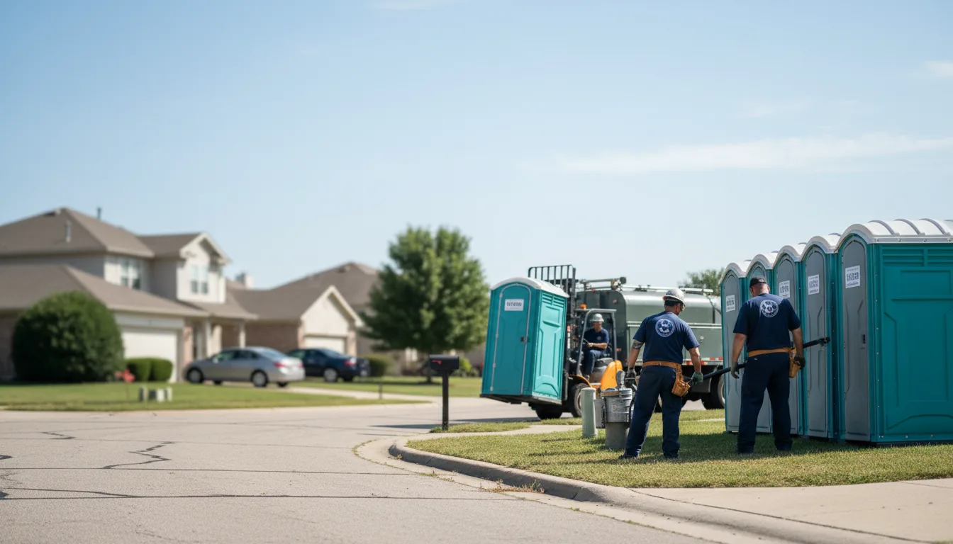 Porta Potty Rental in Waldo, OH near me